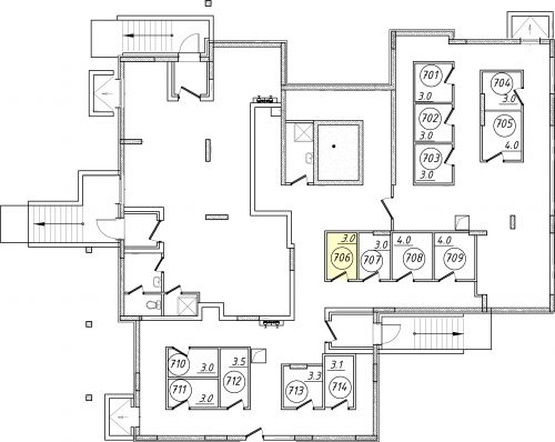 Кладовки, 3 м²