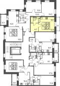 1-комнатная квартира 26,4 м²
