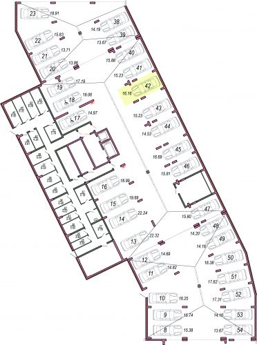 Машиноместа, 16.2 м²