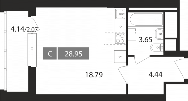 Студия до 28.95