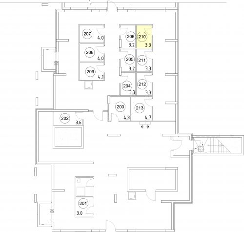 Кладовки, 3.3 м²