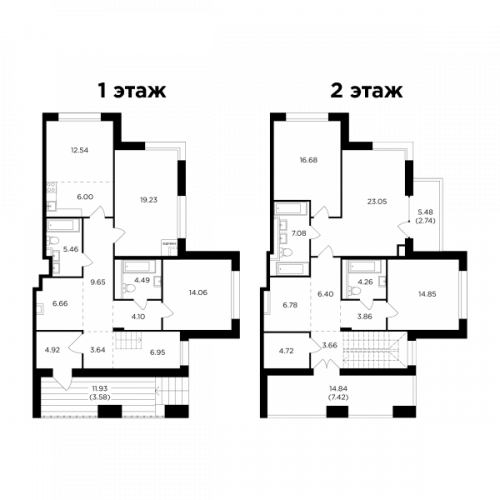 Многокомнатная, 202.78 м²