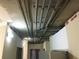 Корпус 26: благоустройство, монтажные работы, фасадные работы