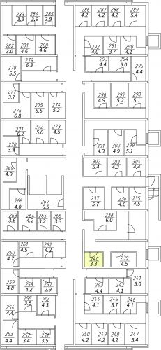 Кладовки, 3.3 м²
