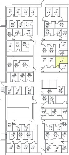 Кладовки, 6.8 м²