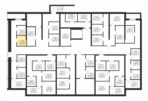 Кладовки, 3.5 м²