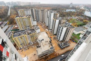 Фасадные работы, монтаж коммуникаций