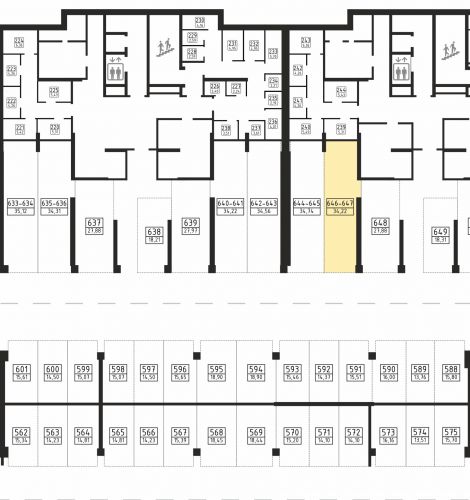 Машиноместа, 16.56 м²