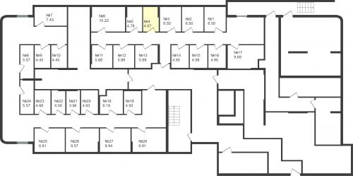 Кладовки, 4.67 м²