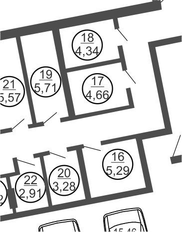 Кладовки, 5.17 м²
