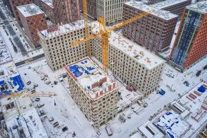 Корпус 14: монолитные работы
