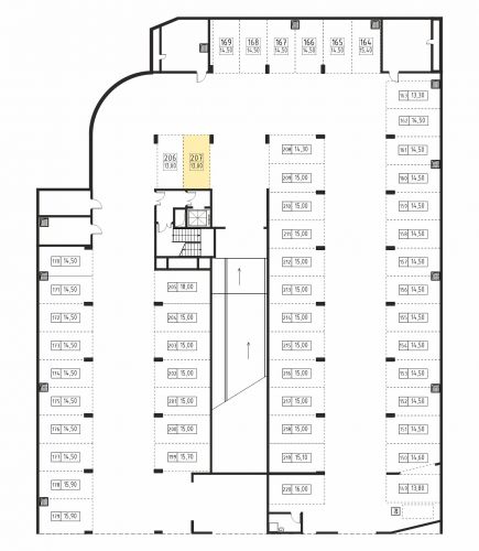 Машиноместа, 13.8 м²