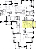 1-комнатная квартира 33 м²