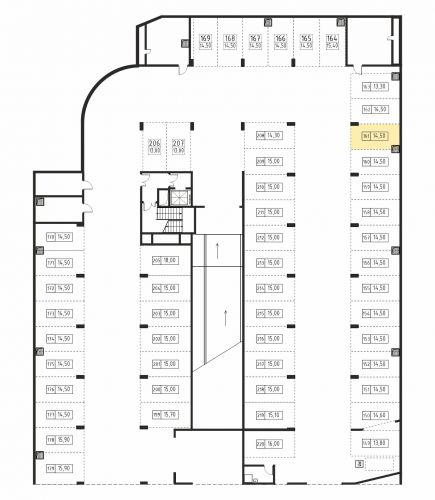 Машиноместа, 14.5 м²