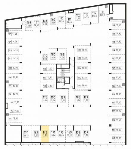 Машиноместа, 13.8 м²
