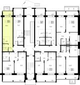 1-комнатная квартира 38,52 м²