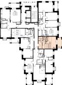 1-комнатная квартира 33 м²
