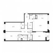 4-комнатная квартира 147,9 м²