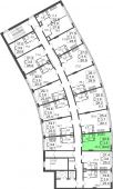 1-комнатная квартира 24 м²