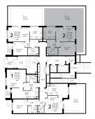 2-комнатная квартира 63,56 м²