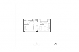 1-комнатная квартира 53,9 м²