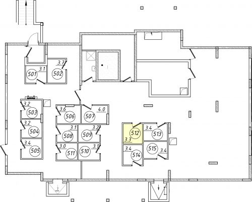 Кладовки, 3.3 м²