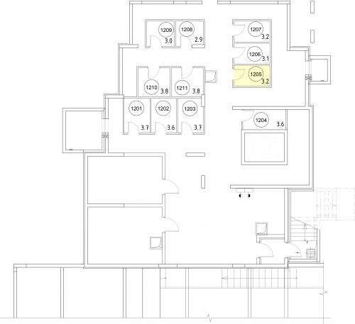 Кладовки, 3.2 м²