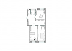 2-комнатная квартира 81,8 м²