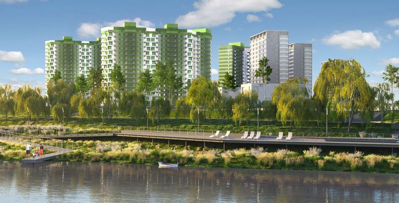 Домам в составе ЖК «Три квартала» присвоены адреса