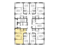 2-комнатная, квартира, 59 м²