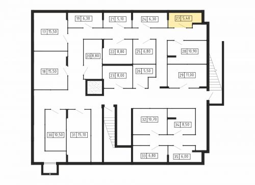 Кладовки, 5.4 м²