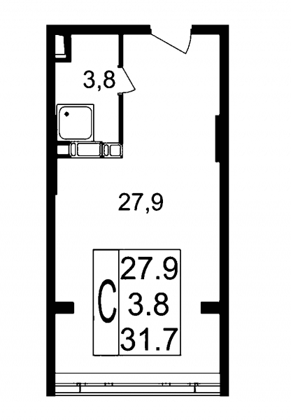 Апарт-студия до 31.7