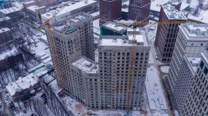 Монолитные работы, остекление