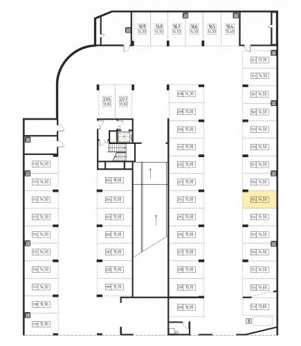 Машиноместа, 14.5 м²