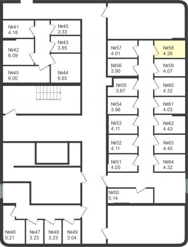 Кладовки, 4.26 м²