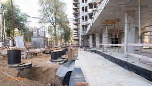 Марк: монолитные работы, кладка стен