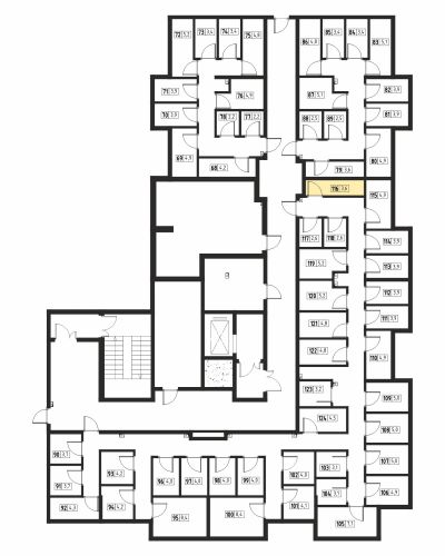 Кладовки, 3.6 м²