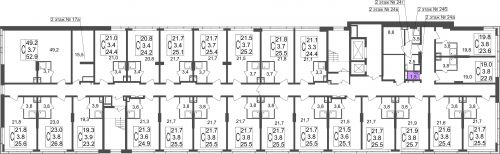 Кладовки, 1.5 м²
