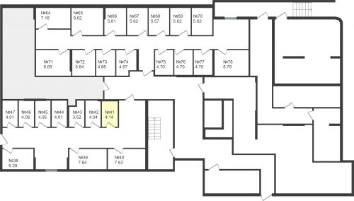 Кладовки, 4.14 м²