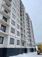 Корпус 8: кровельные работы, кладка стен