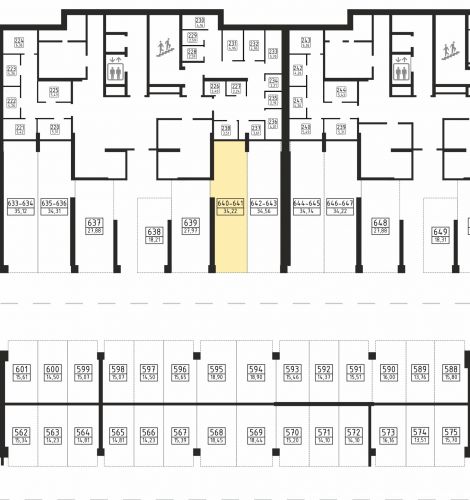 Машиноместа, 16.56 м²