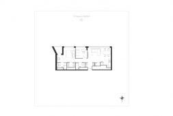2-комнатная квартира 57,4 м²