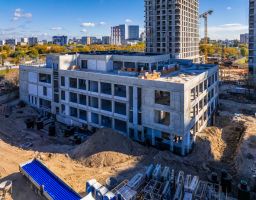 Монолитные работы, фасадные работы