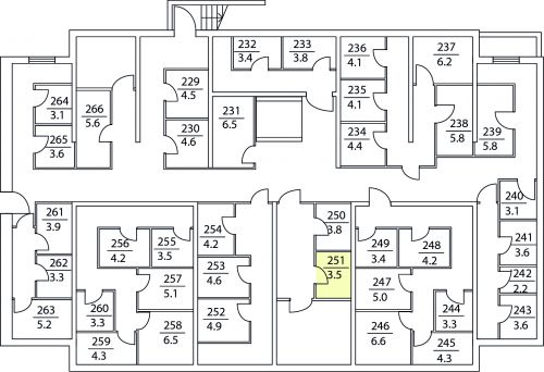 Кладовки, 3.5 м²