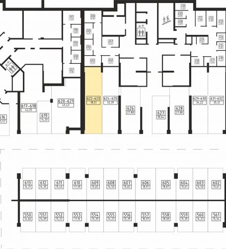 Машиноместа, 16.39 м²