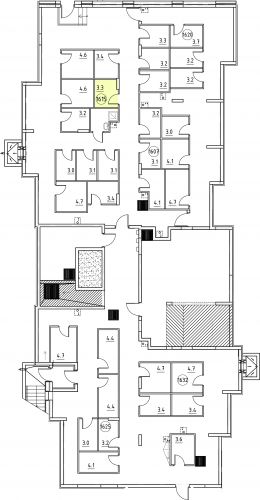 Кладовки, 3.3 м²