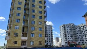 Корпус 8: Фасадные работы, благоустройство