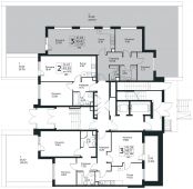 3-комнатная квартира 99,67 м²