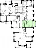 1-комнатная квартира 33 м²