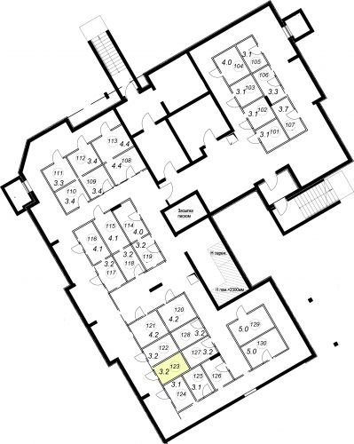 Кладовки, 3.2 м²
